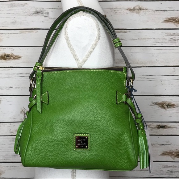 Dooney & Bourke Handbags - Dooney & Bourke Mini Satchel Purse Color: Grass